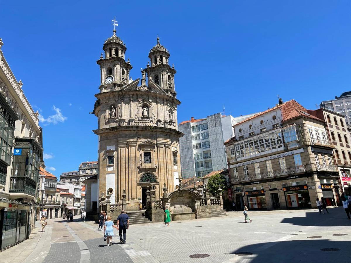 Atico Exclusivo Y Centrico En Peregrina Lägenhet Pontevedra Exteriör bild